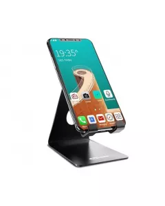 MODESK Universal Mobile Holder Stand with Metal Body |  Anti Skid Design | Black