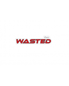 Wasted Sticker