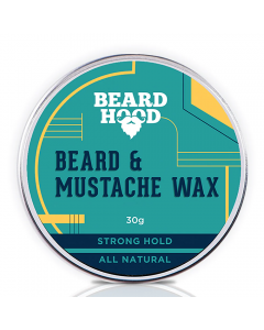 All Natural Mustache & Beard Wax |Musky Scent | 30g